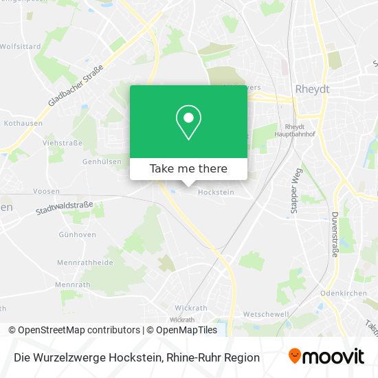 Die Wurzelzwerge Hockstein map