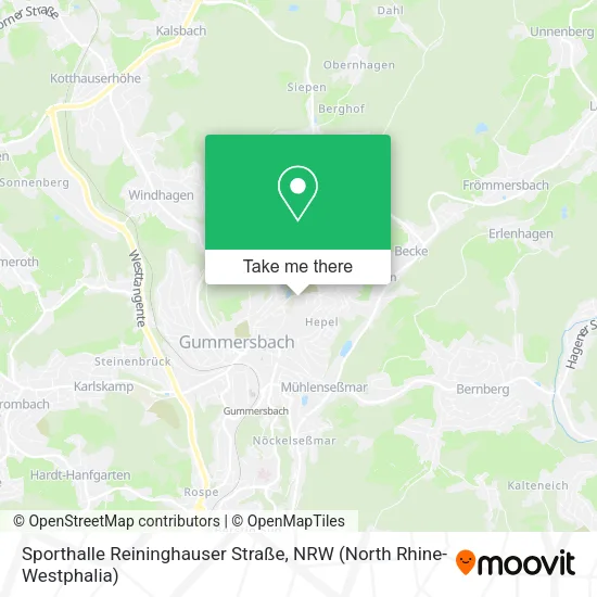Карта Sporthalle Reininghauser Straße
