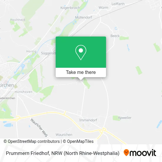 Prummern Friedhof map