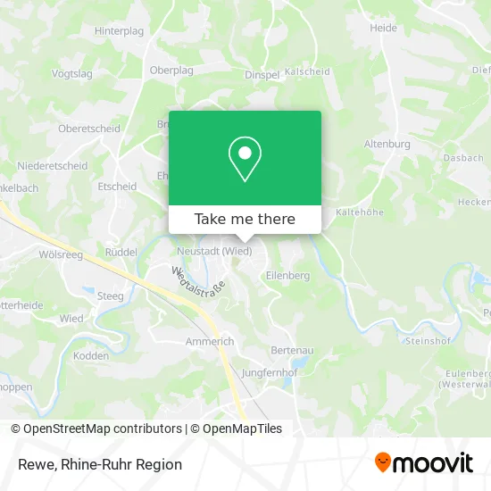 Rewe map
