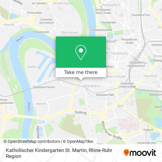 Katholischer Kindergarten St. Martin map