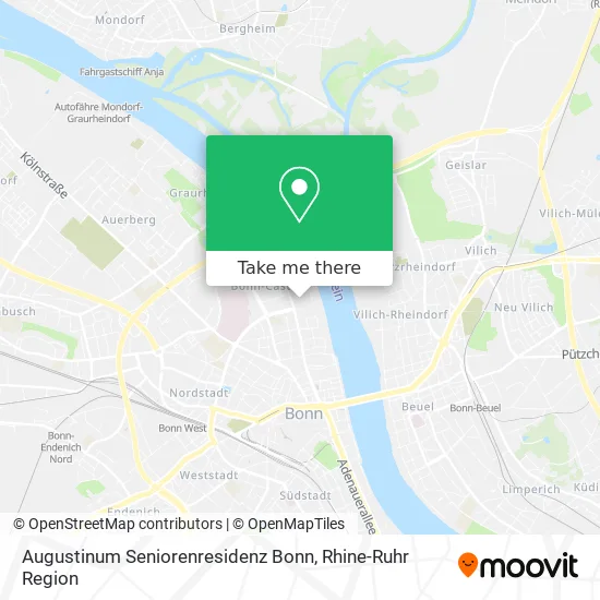 Карта Augustinum Seniorenresidenz Bonn