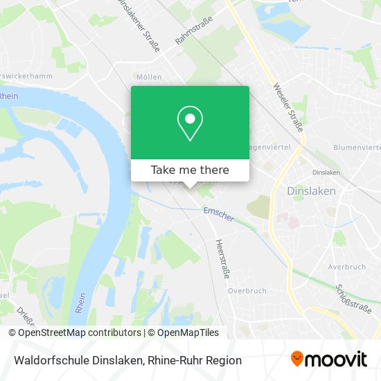 Waldorfschule Dinslaken map