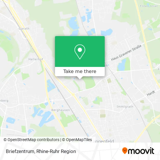 Карта Briefzentrum