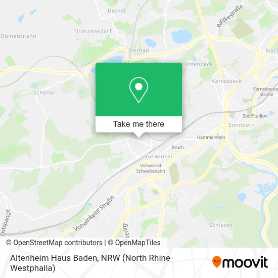 Altenheim Haus Baden map