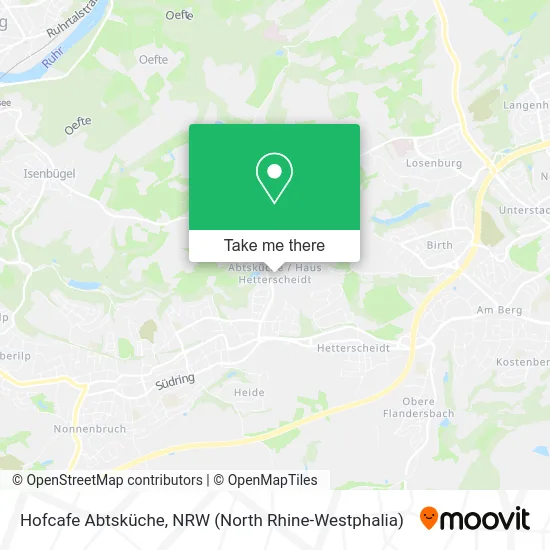 Hofcafe Abtsküche map