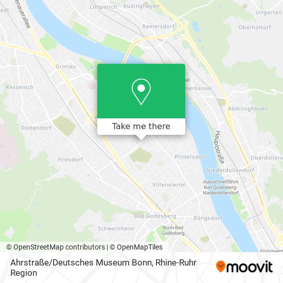 Карта Ahrstraße / Deutsches Museum Bonn