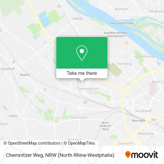 Карта Chemnitzer Weg