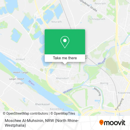 Moschee Al-Muhsinin map