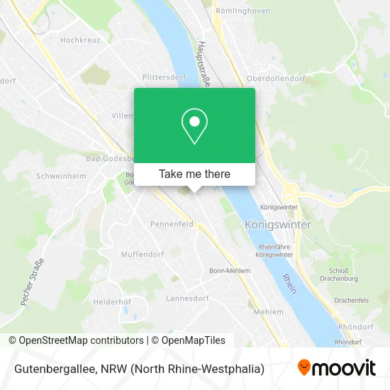 Карта Gutenbergallee