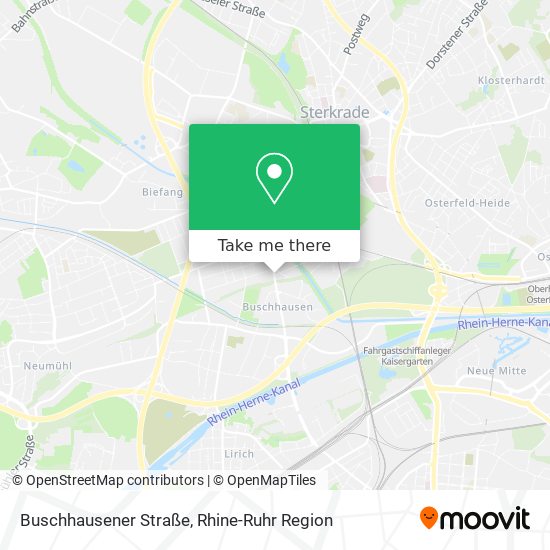 Buschhausener Straße map