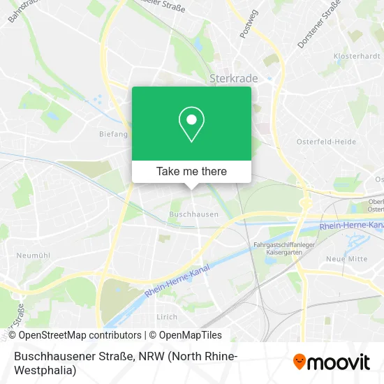 Карта Buschhausener Straße