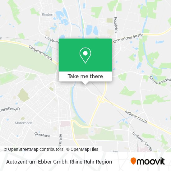 Autozentrum Ebber Gmbh map