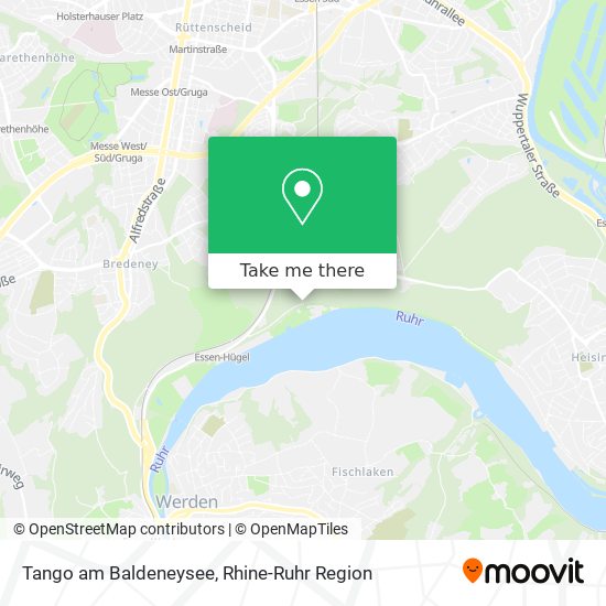 Tango am Baldeneysee map