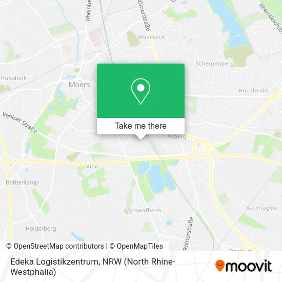 Карта Edeka Logistikzentrum