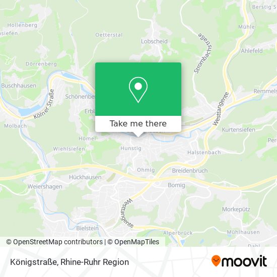 Königstraße map