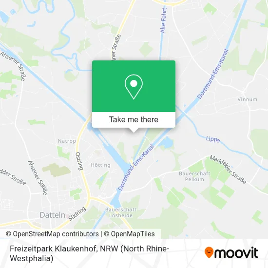 Freizeitpark Klaukenhof map