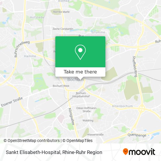 Sankt Elisabeth-Hospital map