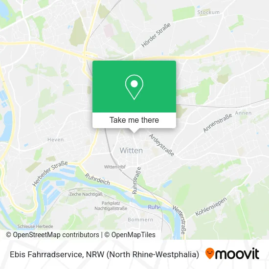 Карта Ebis Fahrradservice