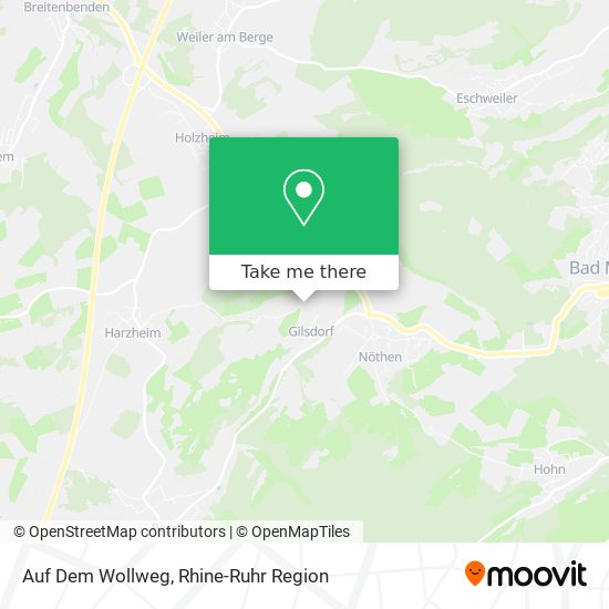 Auf Dem Wollweg map