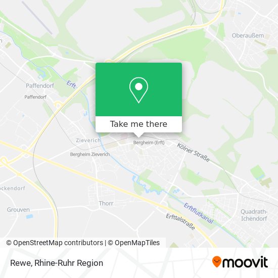 Rewe map