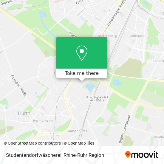 Studentendorfwäscherei map