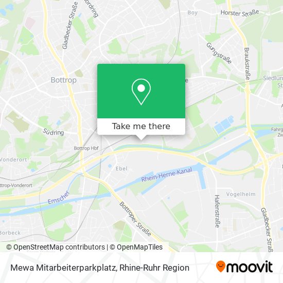 Mewa Mitarbeiterparkplatz map