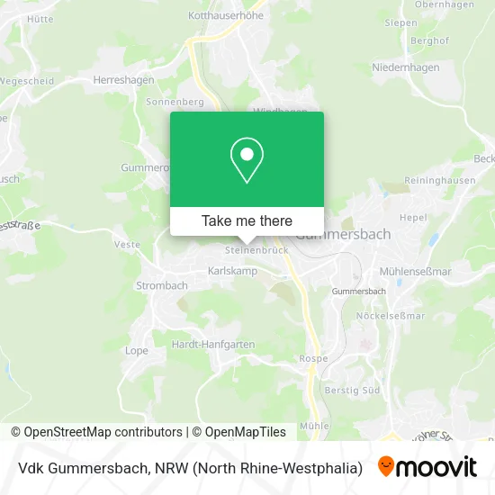 Карта Vdk Gummersbach