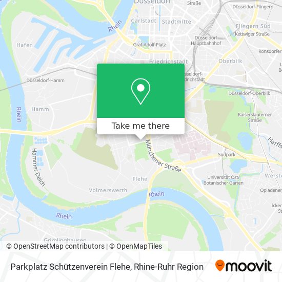 Parkplatz Schützenverein Flehe map