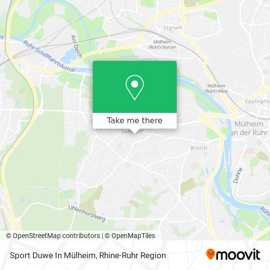 Sport Duwe In Mülheim map