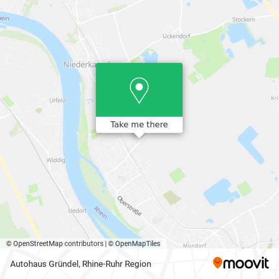 Autohaus Gründel map