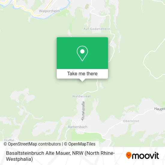 Карта Basaltsteinbruch Alte Mauer