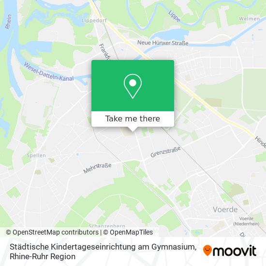 Städtische Kindertageseinrichtung am Gymnasium map