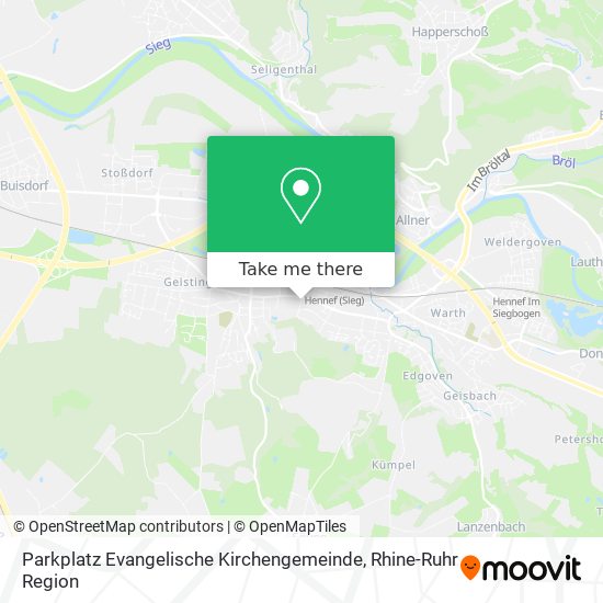 Parkplatz Evangelische Kirchengemeinde map