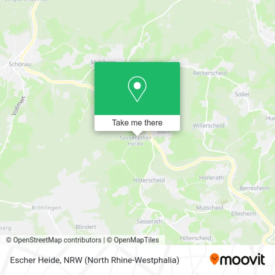 Карта Escher Heide