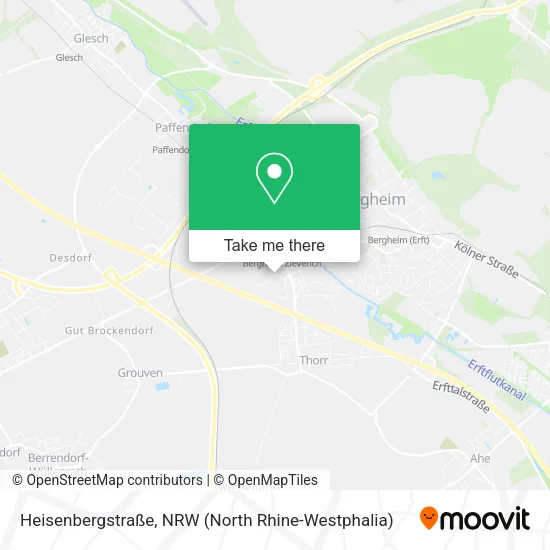Карта Heisenbergstraße