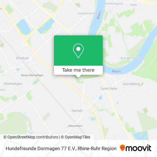 Hundefreunde Dormagen 77 E.V. map