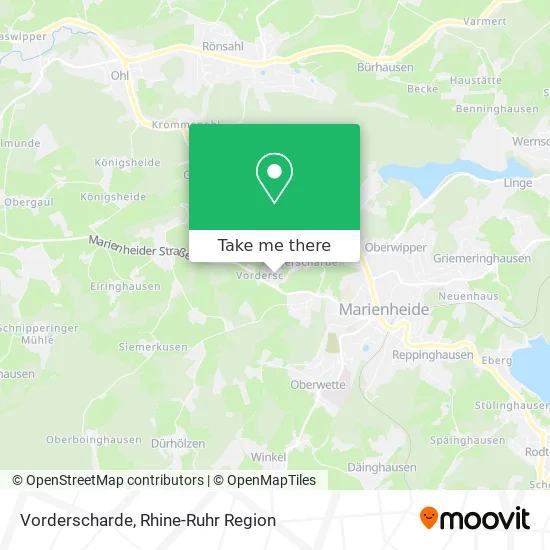 Карта Vorderscharde