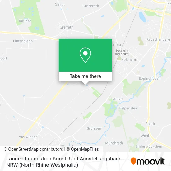 Карта Langen Foundation Kunst- Und Ausstellungshaus