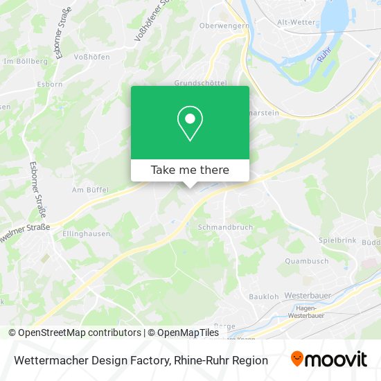 Wettermacher Design Factory map