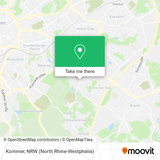 Карта Kommer