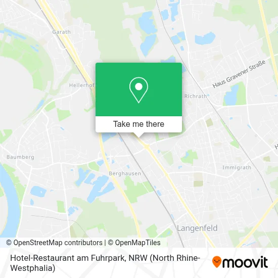 Hotel-Restaurant am Fuhrpark map