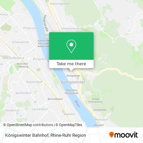 Königswinter Bahnhof map