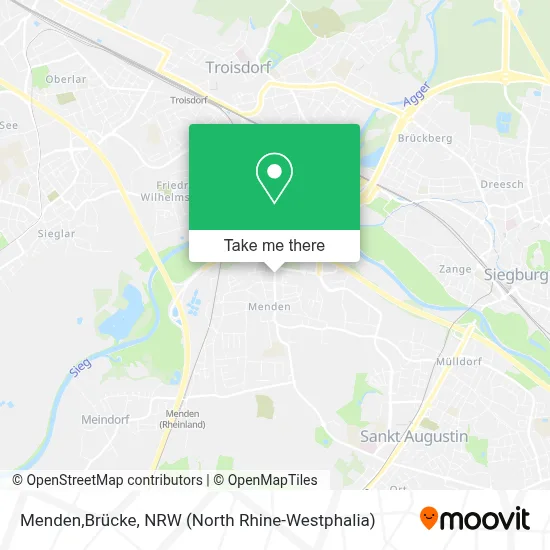 Menden,Brücke map