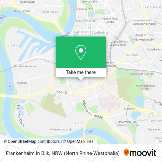 Frankenheim In Bilk map