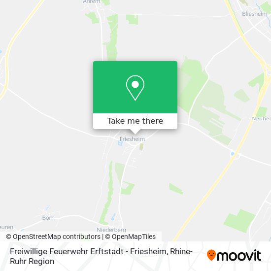 Freiwillige Feuerwehr Erftstadt - Friesheim map