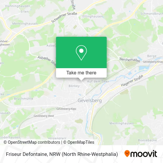 Карта Friseur Defontaine