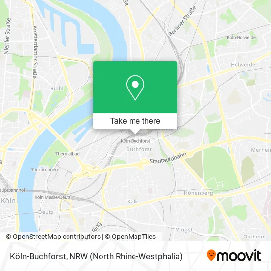 Карта Köln-Buchforst