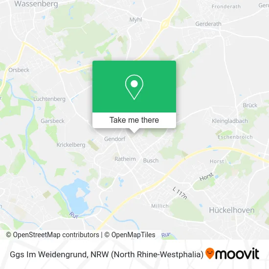 Карта Ggs Im Weidengrund