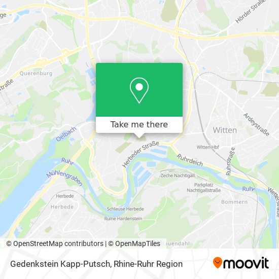 Gedenkstein Kapp-Putsch map